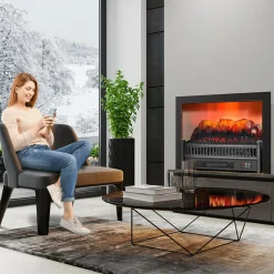 GoPlus (Costway) Electric Fireplace Log Set Heater