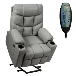 daylight24 Electric Power Lift Heated Massage Chair Recliner