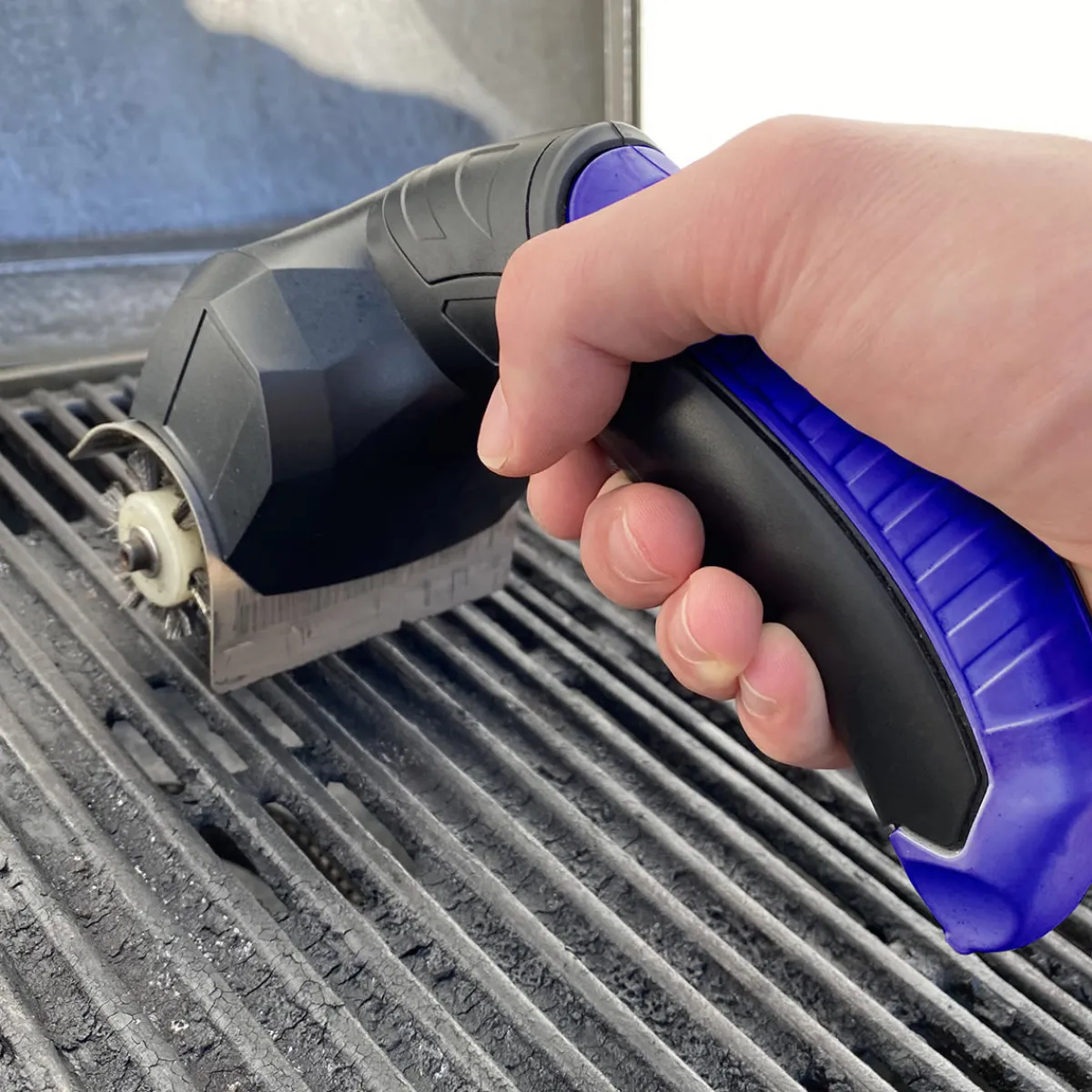 Sharper Image Electric Power Scrubber Grill Brush