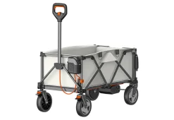 Unigo Inc Electric Pull-Assist Utility Wagon