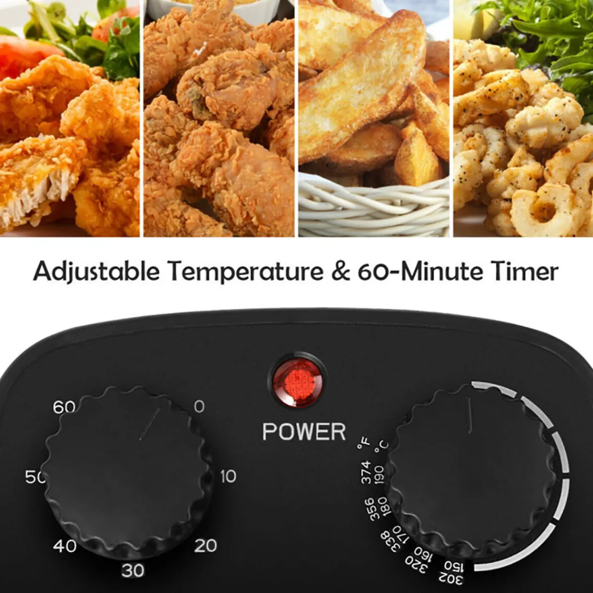 The Future Products, Inc. Electric Stainless Steel Deep Fryer