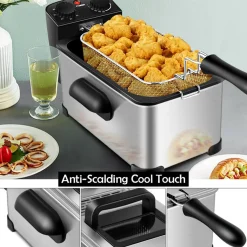 The Future Products, Inc. Electric Stainless Steel Deep Fryer