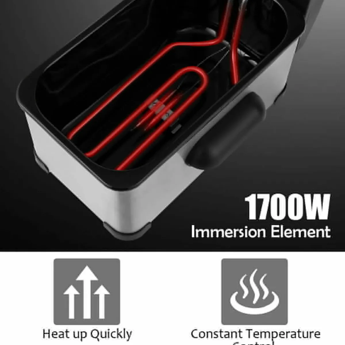 The Future Products, Inc. Electric Stainless Steel Deep Fryer