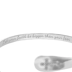 Hollywood Sensation Engraved Faith Bracelet