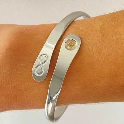 Hollywood Sensation Engraved Friendship Infinity Bracelet