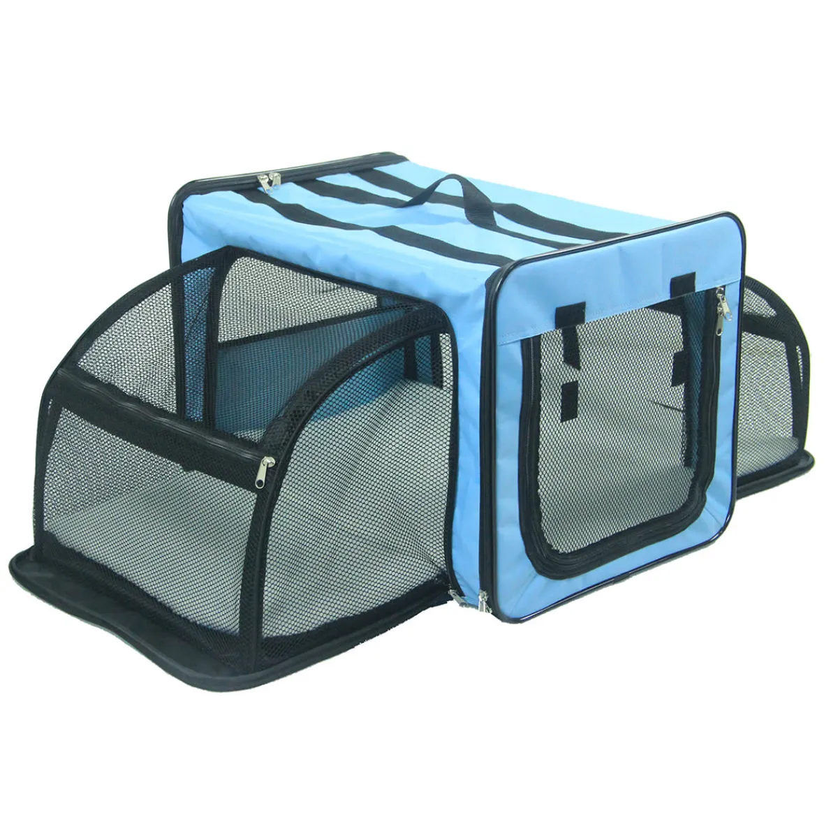 Delk Products, Inc. Expandable Double-Sided Pet Carrier