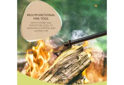Masontops Inc Extendable Fire Poker and Blower