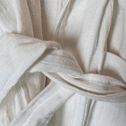 Sharper Image Featherweight Linen Blend Robe