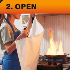 Escali Corp dba Kitchen Supply Fire Extinguisher Blanket