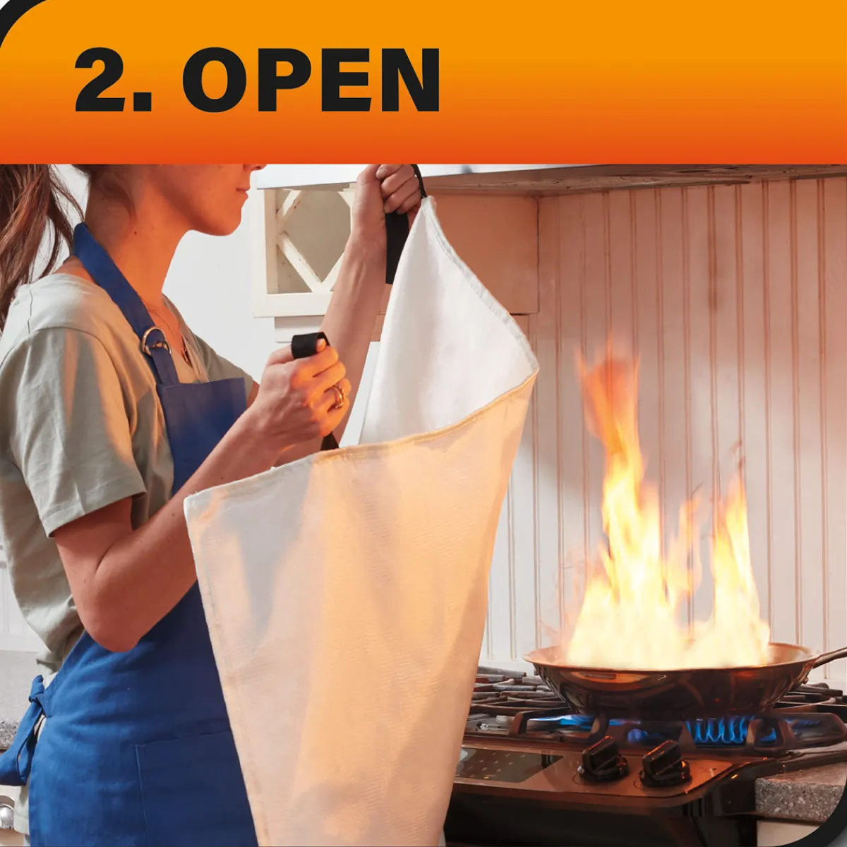 Escali Corp dba Kitchen Supply Fire Extinguisher Blanket