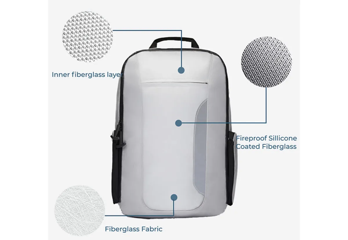 GETXGO GROUP LLC Fireproof and Water-Resistant Backpack