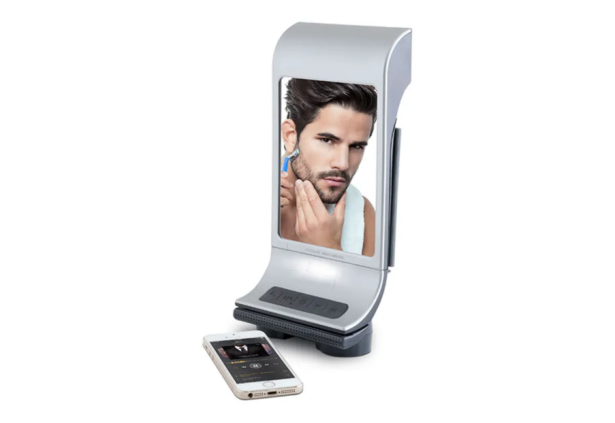 Zadro Inc Fog-Free Shower Mirror and Bluetooth Speaker