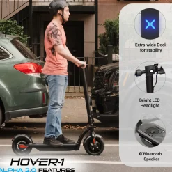 DGL Group Ltd Foldable E-Scooter with 12-Mile Range