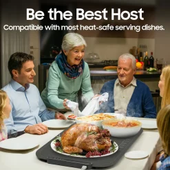 Sharper Image Foldable Food Warming Mat