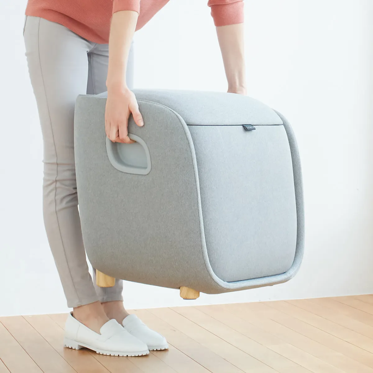 Fujiiryoki Inc Foot and Calf Massaging Ottoman