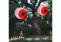 Mindscope Products Inc. 3-Ft. Inflatable Halloween Eyeballs (Set of 2)