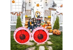 Mindscope Products Inc. 3-Ft. Inflatable Halloween Eyeballs (Set of 2)