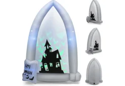 GoPlus (Costway) 7-Ft. Inflatable Halloween Tombstone