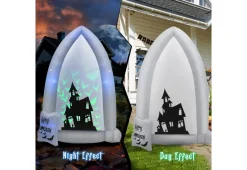 GoPlus (Costway) 7-Ft. Inflatable Halloween Tombstone