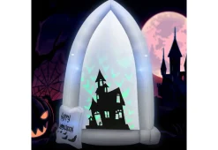 GoPlus (Costway) 7-Ft. Inflatable Halloween Tombstone