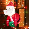GoPlus (Costway) 3-Ft. Inflatable Santa Claus with Suction Cups