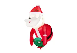 GoPlus (Costway) 3-Ft. Inflatable Santa Claus with Suction Cups