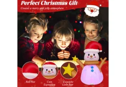 GoPlus (Costway) 4-Ft. Inflatable Snowman with Rotating LED Lights