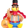 Mindscope Products Inc. 6-Ft. Inflatable Turkey