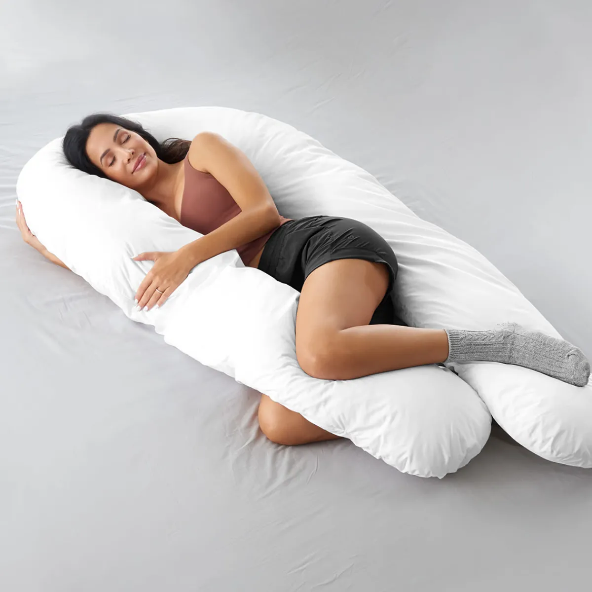 Sharper Image Full Support Body Pillow by