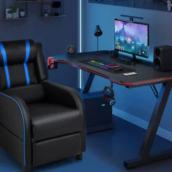 Sentry Industries, Inc. Gaming Massage Recliner Chair with tooth Speakers