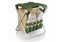 GoPlus (Costway) Gardener Chair and Tool Set