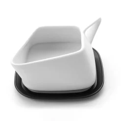 DAJ Distribution Inc. dba Onyx Distribution Gravy Boat with Warming Base