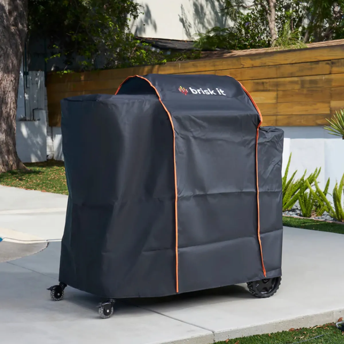 Brisk It Labs, Inc Grill Cover for Smart Wood Pellet Smoker Grill