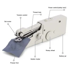 Teleshop Inc. Handheld Mini Electric Sewing Machine