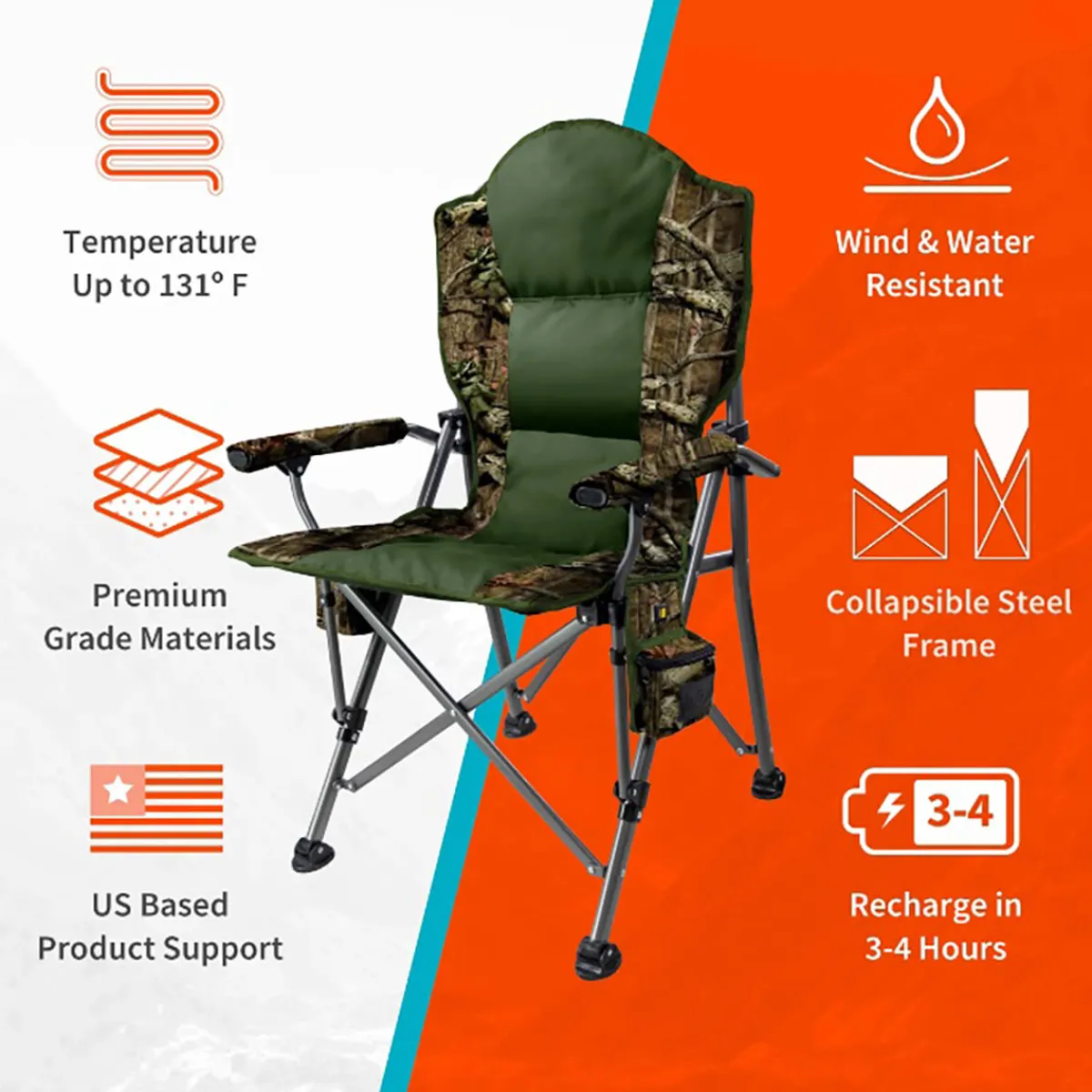 Dragon Gear Inc dba Gobi Heat Heated Camping Chair