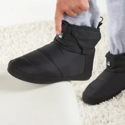 Sharper Image Heated Indoor/Outdoor Slippers by