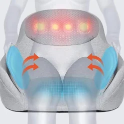 Sharper Image Heated Massaging Seat Cushion