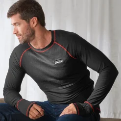 Sharper Image Heated Shirt Base Layer by
