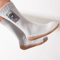Sharper Image Heated Slipper Socks by