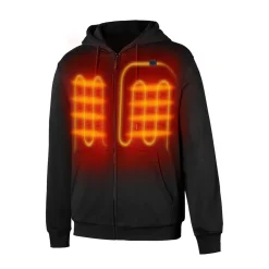 Langis (Ororo) Heated Zip-Up Hoodie