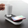 Sharper Image Heating/Cooling Beverage Base with Wireless Charging by