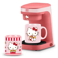 Glowstone LTD Hello Kitty Single Cup Coffee Maker Gift Set