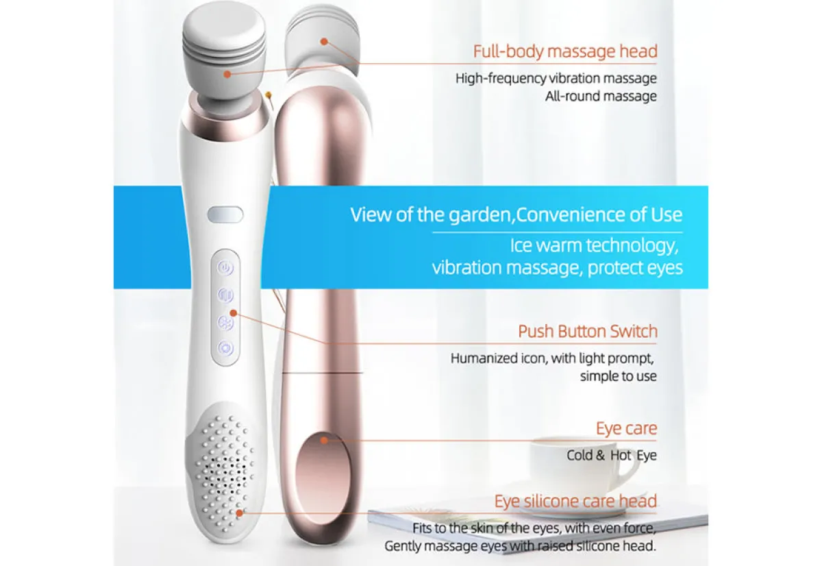 Breza Corp Hot and Cold Therapy Eye Massager