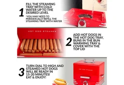 Englewood Marketing Group, Inc. Hot Dog Steamer
