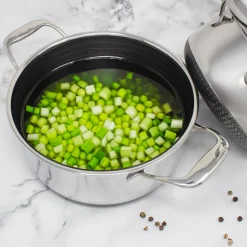 Sharper Image Hybrid Stock Pot with Lid