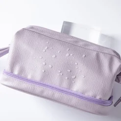 RQ Innovasions formerly FarB Trading Ltd. 2-in-1 Cosmetic Case with Makeup Brush Compartment