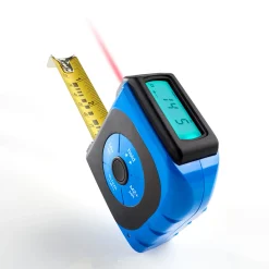 eMeasure, Inc 2-in-1 Digital Laser Tape Measure by Sharper Image