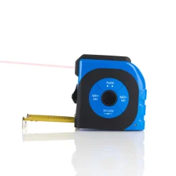 eMeasure, Inc 2-in-1 Digital Laser Tape Measure by Sharper Image