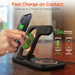 Hypercel 4-in-1 Foldable Apple Charging Station