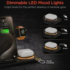 Hypercel 4-in-1 Foldable Apple Charging Station